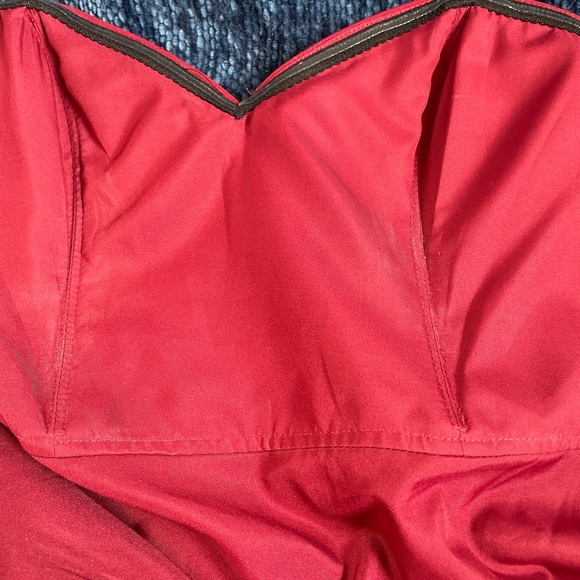 Vivian Diamond Dressy Collection Burgundy Gown - Picture 10 of 11